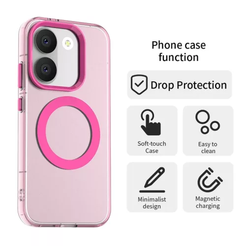 Xiaomi Poco X8 Pro Pink Techsuit - CandyCase MagSafe tok-5949419364790 5 kép