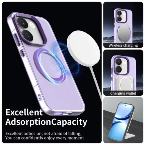 Xiaomi Poco X8 Pro Lila Techsuit - CandyCase MagSafe tok-5949419364776 2 kép
