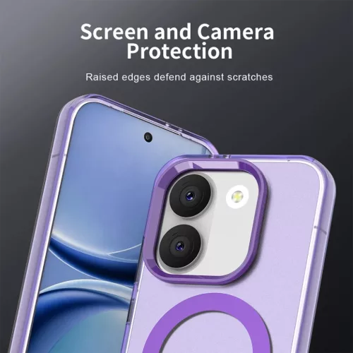 Xiaomi Poco X8 Pro Lila Techsuit - CandyCase MagSafe tok-5949419364776 3 kép