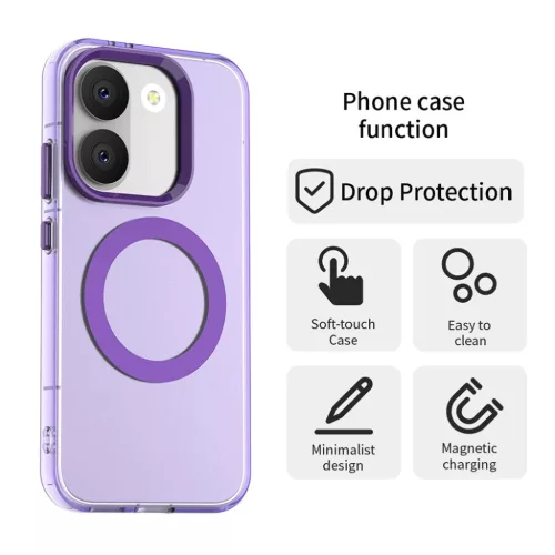 Xiaomi Poco X8 Pro Lila Techsuit - CandyCase MagSafe tok-5949419364776 5 kép