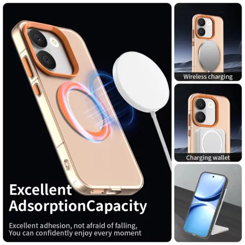 Xiaomi Poco X8 Pro Narancssárga Techsuit CandyCase MagSafe tok-5949419364769 3 kép