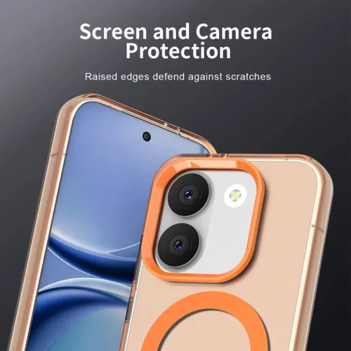 Xiaomi Poco X8 Pro Narancssárga Techsuit CandyCase MagSafe tok-5949419364769 4 kép