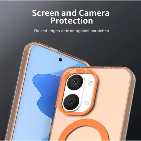 Xiaomi Poco X8 Pro Max Narancs Techsuit CandyCase MagSafe tok-5949419364707 2 kép