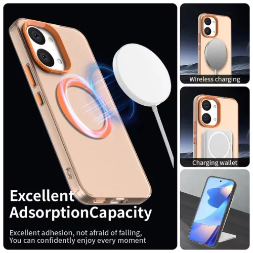Xiaomi Poco X8 Pro Max Narancs Techsuit CandyCase MagSafe tok-5949419364707 3 kép