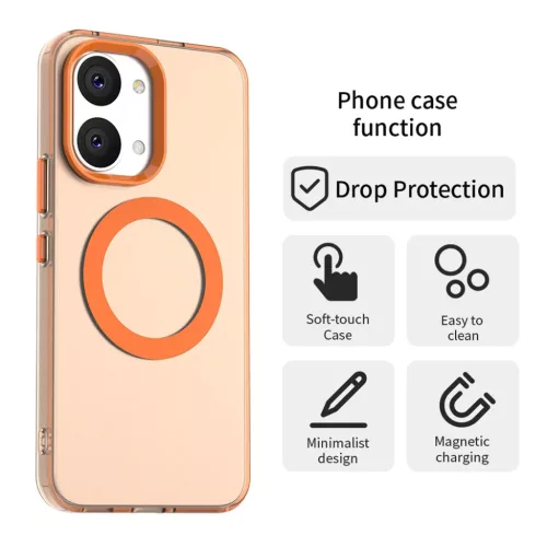 Xiaomi Poco X8 Pro Max Narancs Techsuit CandyCase MagSafe tok-5949419364707 6 kép