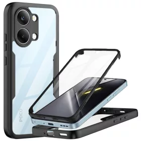 Xiaomi Poco X8 Pro Max Fekete Techsuit - ColorVerse 360 Series + Képe-5949419364677 1 kép