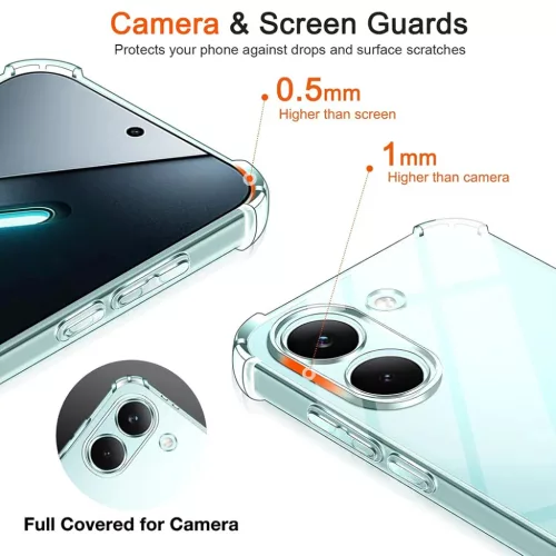 Xiaomi Poco X8 Pro Átlátszó Techsuit Ütésálló, átlátszó szil-5949419364578 5 kép