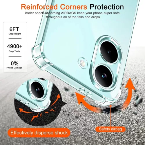 Xiaomi Poco X8 Pro Átlátszó Techsuit Ütésálló, átlátszó szil-5949419364578 6 kép