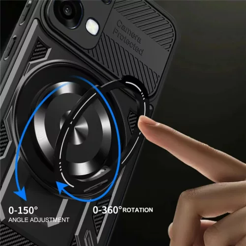 Oppo A6x 4G / A6x 5G Kék Techsuit RuggedCam tok-5949419364493 3 kép
