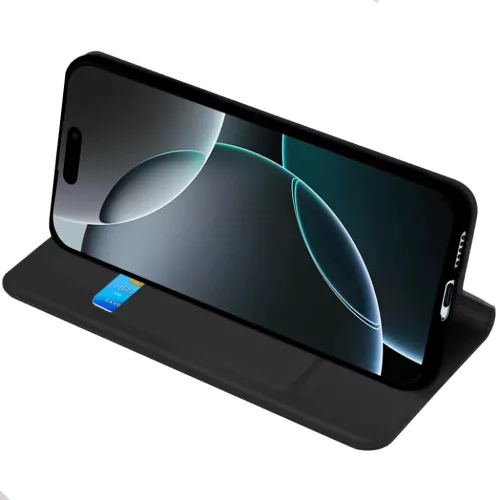 Oppo A6x 4G / A6x 5G Fekete Techsuit Magskin Fliptok-5949419364486 2 kép