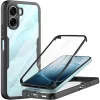 Oppo A6x 4G / A6x 5G Fekete Techsuit ColorVerse 360 Sorozat + képerny-5949419364400 1 kép
