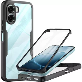 Oppo A6x 4G / A6x 5G Fekete Techsuit ColorVerse 360 Sorozat + képerny-5949419364400 1 kép