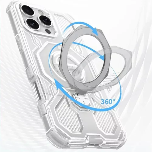 Xiaomi Redmi Note 15 Pro 4G Fehér Átlátszó Techsuit Carbon Shield -5949419364974 4 kép
