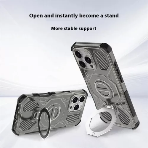 Xiaomi Redmi Note 15 Pro 4G Fehér Átlátszó Techsuit Carbon Shield -5949419364974 6 kép