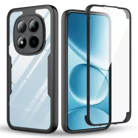    Xiaomi Redmi Note 15 Pro 4G Fekete Techsuit ColorVerse 360 sorozat tok + képernyővédő