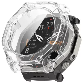    Amazfit T-Rex Ultra 2 Átlátszó Techsuit Defense360 Pro + üvegfólia tok