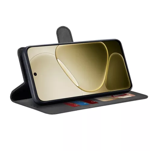 Oppo A6 4G Fekete Techsuit Diary fliptok-5949419365384 2 kép