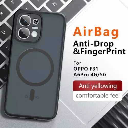 Oppo A6 4G Matt Fekete Techsuit PureFrost MagSafe tok-5949419365278 4 kép