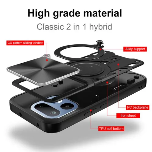 Realme 16 Pro Kék Techsuit CamGuard Pro tok-5949419365575 2 kép