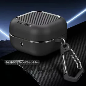Techsuit - CarbonFiber - Samsung Galaxy Buds 4 / Buds 4 Pro tok - Feke-5949419365735 2 kép
