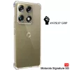 Motorola Signature Átlátszó Techsuit Ütésálló Szilikon tok-5949419365858 2 kép