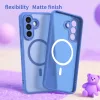 Techsuit - HaloFrost II MagSafe - Samsung Galaxy A56 5G - Égkék tok-5949419365964 3 kép
