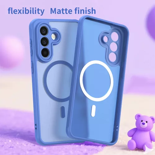 Techsuit - HaloFrost II MagSafe - Samsung Galaxy A56 5G - Égkék tok-5949419365964 3 kép