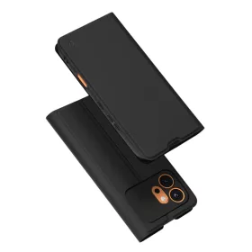 Honor 600 Fekete Techsuit Magskin Fliptok