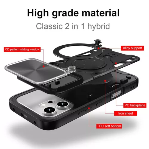 Honor 600 Kék Techsuit - CamGuard Pro tok-5949419366183 3 kép
