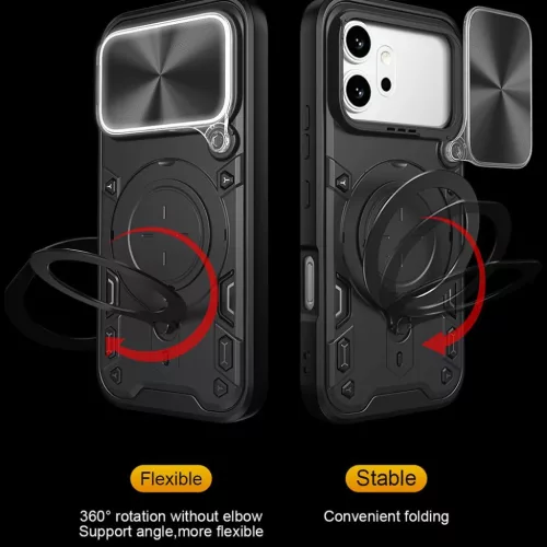Honor 600 Kék Techsuit - CamGuard Pro tok-5949419366183 4 kép