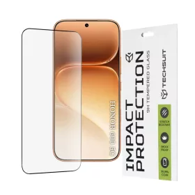 Honor 600 / 600 Pro Fekete Techsuit 111D Full Cover / Full Glue Glass -5949419366114 1 kép