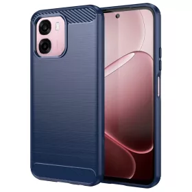 Oppo A6x 4G / A6x 5G Kék Techsuit Carbon Szilikon tok-5949419366534 1 kép