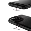 Oppo A6x 4G / A6x 5G Kék Techsuit Carbon Szilikon tok-5949419366534 4 kép