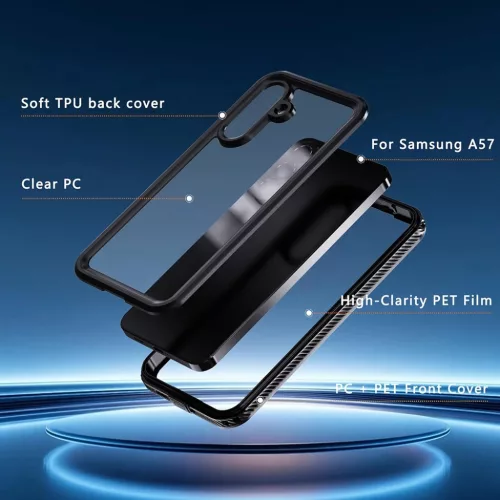 Samsung Galaxy A57 5G Fekete ShellBox Vízálló IP68 tok-5949419366503 6 kép
