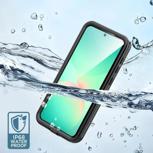 Samsung Galaxy A57 5G Fekete ShellBox Vízálló IP68 tok-5949419366503 7 kép