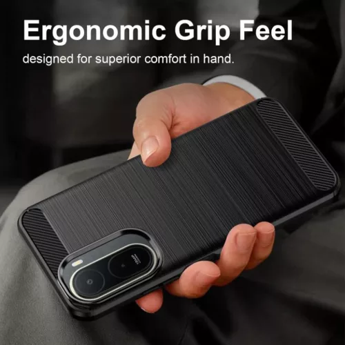 Xiaomi Redmi A7 Pro Fekete Techsuit - Carbon Silicon tok-5949419366473 2 kép