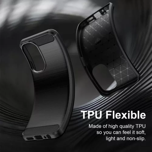 Xiaomi Redmi A7 Pro Fekete Techsuit - Carbon Silicon tok-5949419366473 3 kép