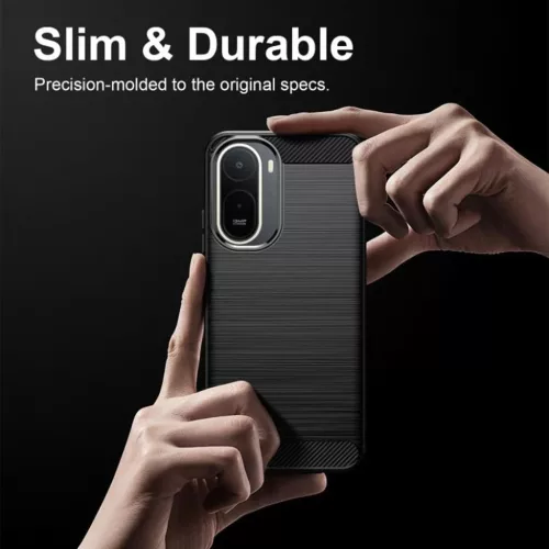 Xiaomi Redmi A7 Pro Fekete Techsuit - Carbon Silicon tok-5949419366473 4 kép