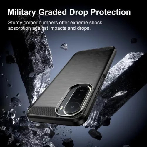 Xiaomi Redmi A7 Pro Fekete Techsuit - Carbon Silicon tok-5949419366473 6 kép