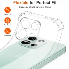 Techsuit - Ütésálló Átlátszó Szilikon - OnePlus Nord 6 - Átlá-5949419366435 2 kép