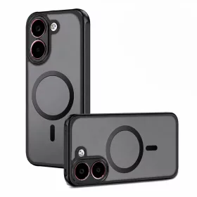   Xiaomi Poco X8 Pro Matt Fekete Techsuit - PureFrost MagSafe tok