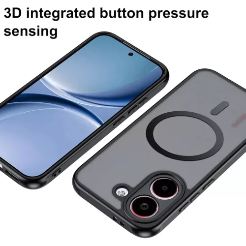 Xiaomi Poco X8 Pro Matt Fekete Techsuit - PureFrost MagSafe tok-5949419366404 3 kép
