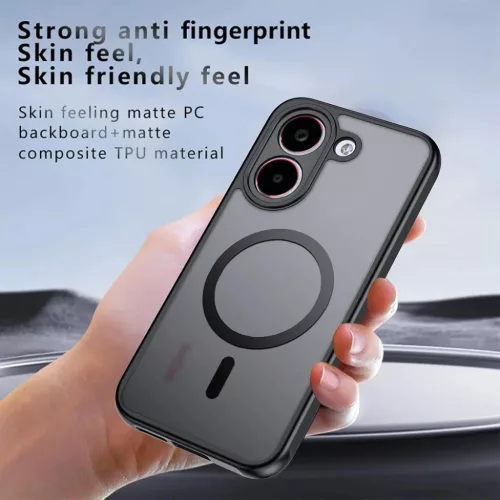 Xiaomi Poco X8 Pro Matt Fekete Techsuit - PureFrost MagSafe tok-5949419366404 5 kép