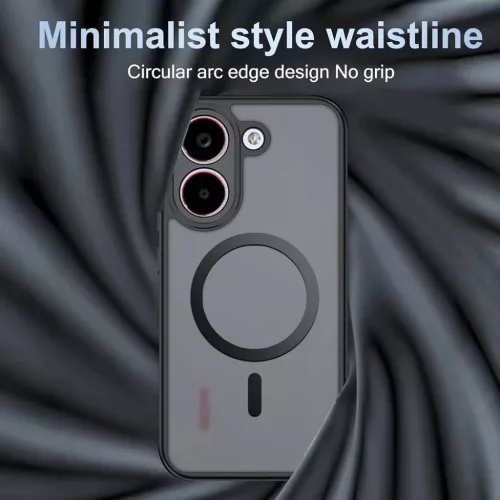 Xiaomi Poco X8 Pro Matt Fekete Techsuit - PureFrost MagSafe tok-5949419366404 6 kép