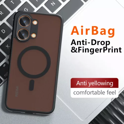 Xiaomi Poco X8 Pro Max Matt Fekete Techsuit - PureFrost MagSafe tok-5949419366381 4 kép