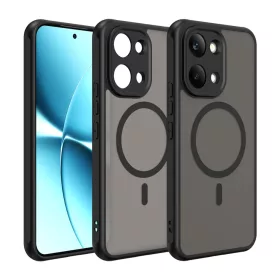   Xiaomi Poco X8 Pro Max Fekete Techsuit HaloFrost II MagSafe tok