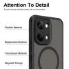 Xiaomi Poco X8 Pro Max Fekete Techsuit HaloFrost II MagSafe tok-5949419366374 3 kép
