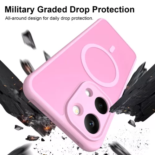 Xiaomi Poco X8 Pro Max Pink Techsuit HaloFrost II MagSafe tok-5949419366367 6 kép