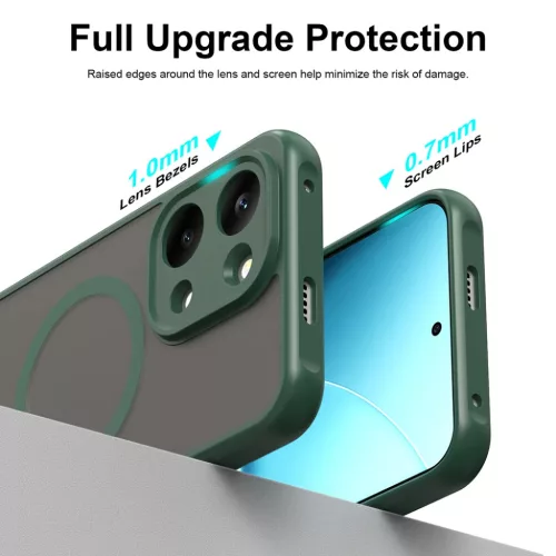 Xiaomi Poco X8 Pro Max zöld Techsuit - HaloFrost II MagSafe tok-5949419366350 5 kép