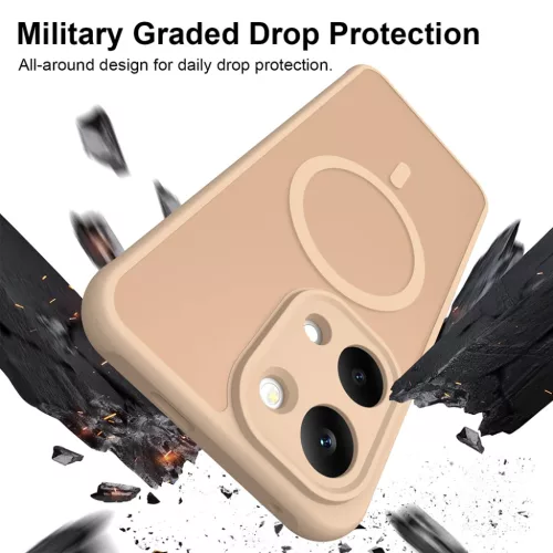Xiaomi Poco X8 Pro Max Gold Techsuit HaloFrost II MagSafe tok-5949419366336 6 kép